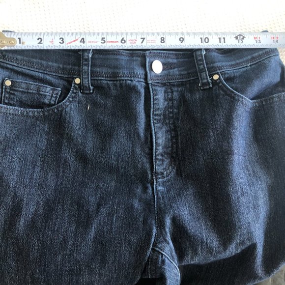 Chico's, Fabulously Slimming Sz 0 Dark Blue Jeans - Picture 7 of 8